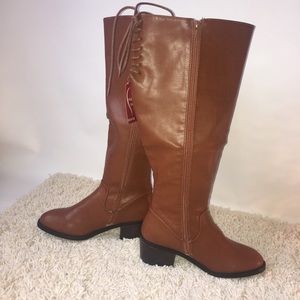 Brown Lace Boots